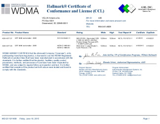 PR CERTIFICATE FL13300 R4 C CAC QPF [4646 OR SMALLER] 2006
